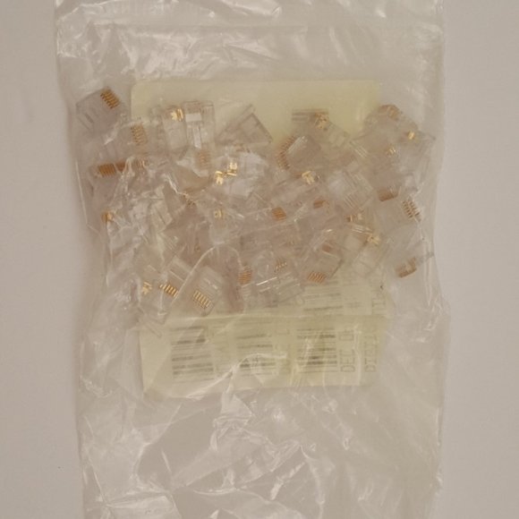 DEC / Digital Equip 6 Way MMP - Modified Modular Plug Bag of 50 H8220 NEW - Picture 3 of 13
